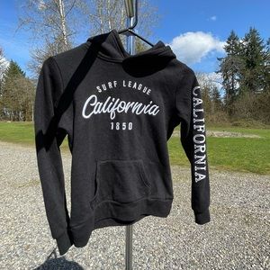Black Surf League California Hoodie